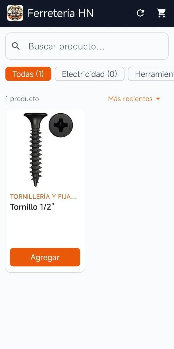 App web para clientes